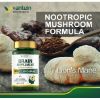 Brain Booster, 60 Caps Lion's Mane Supplement for Boosting Energy and Memory, Brain Pills for Nootropic Power & Focus & Clarity Support, Vegan Friendly