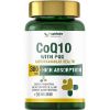 Vantein CoQ10(Coenzyme Q10 with PQQ ) 300mg, 90 Softgels High Absorption Natural Dietary Supplement, Helps Support Energy Production, Antioxidants, Heart Function Support, Brain and Cellular Health