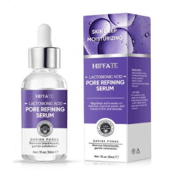Pore Refining Serum - Fruit Acid Blackhead Extraction Essence, Instant Perfection Wrinkle Essence, Anti Aging Serum, Face Serum Shrink Pores