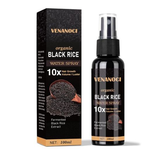Hair Growth Serum, Rice Water for Hair Growth for Women & Men, Hair Loss Treatment, Rice Water Spray for Damaged Dry Hair Treatment, Hair Regrowth Treatment for Thicker Longer Fuller Hair wit