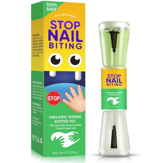 Nail Biting Treatment for Kids,Quit Bad Habits-Sucking Fingers,Natural-Plant-Extract Get with Bitter Taste,Safe & Effective