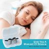 Picture of Ear Plugs for Sleeping Noise Cancelling, Soft Silicone Reusable Earplugs for Noise Reduction Earplug Sound Blocking for Sleep Snoring Study Concerts