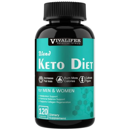 Picture of Keto Pills, 120 Capsules Appetite Suppressant for Weight Loss, Fat Burners for Women & Men