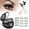 Picture of Magnetic Eyelashes, 3D Natural Look False Lashes without Eyeliner, No Glue, Reusable and Light Weight