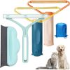 Picture of Pet Hair Remover for Couch, 4 PCS Dog Hair Remover for Couch, Efficient Pet Hair Removal Tool, Reusable Dog Hair Remover for Car, Carpet Hair Removal Tool, Pet hair remover for Carpet, Furniture